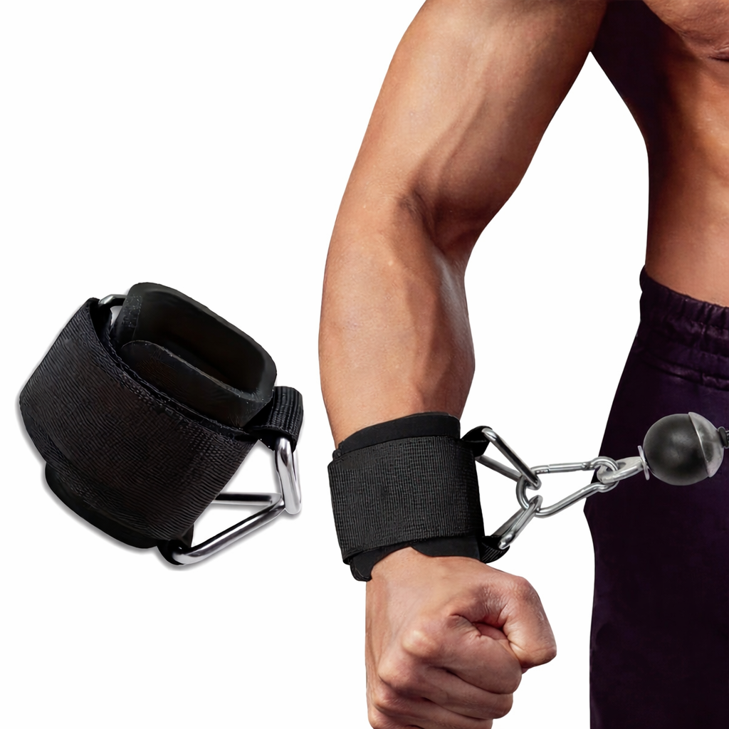 Adjustable Non-Slip Wrist Straps for Enhanced Grip and Lifting Efficiency