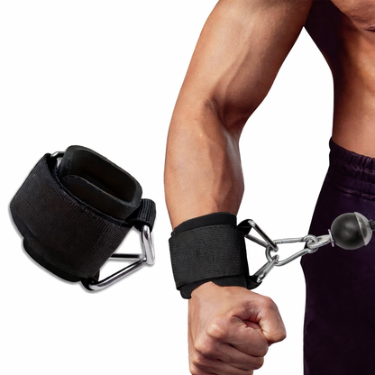 Adjustable Non-Slip Wrist Straps for Enhanced Grip and Lifting Efficiency