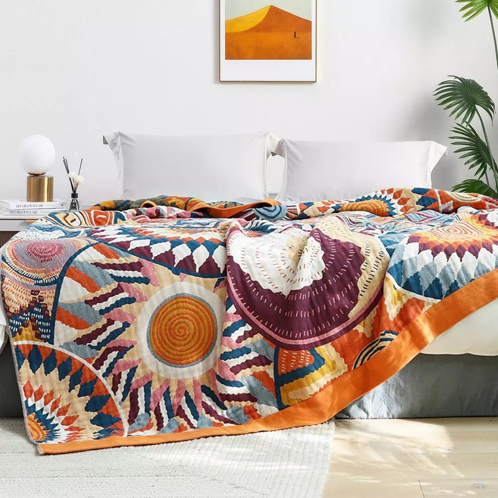 EverComfort All-Season Cotton Throw Blanket