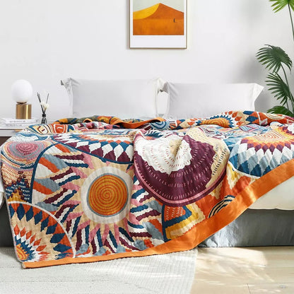 EverComfort All-Season Cotton Throw Blanket