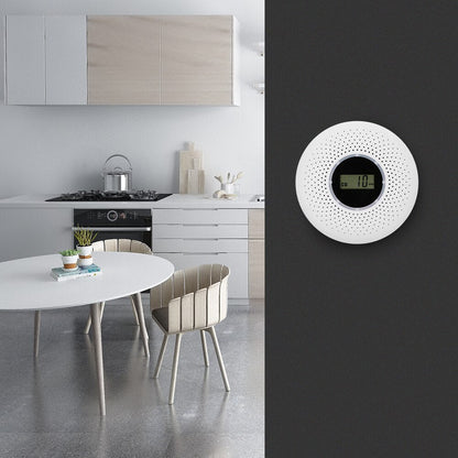 Combined Smoke and Carbon Monoxide Detector with Long-Lasting Battery