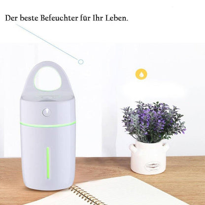 Compact USB Humidifier & Aroma Diffuser with Night Light