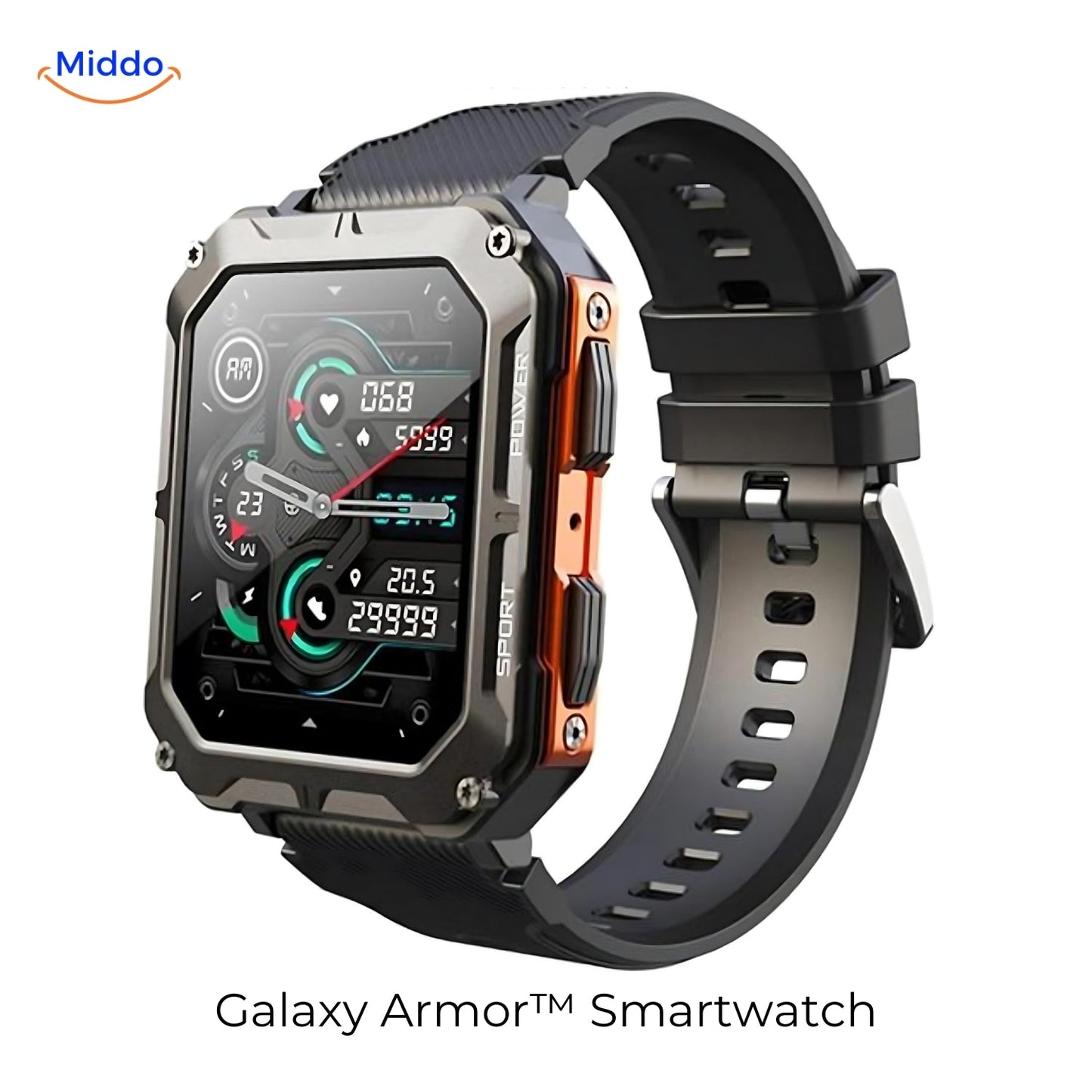 Durable Smartwatch for iOS & Android - Save Over €100