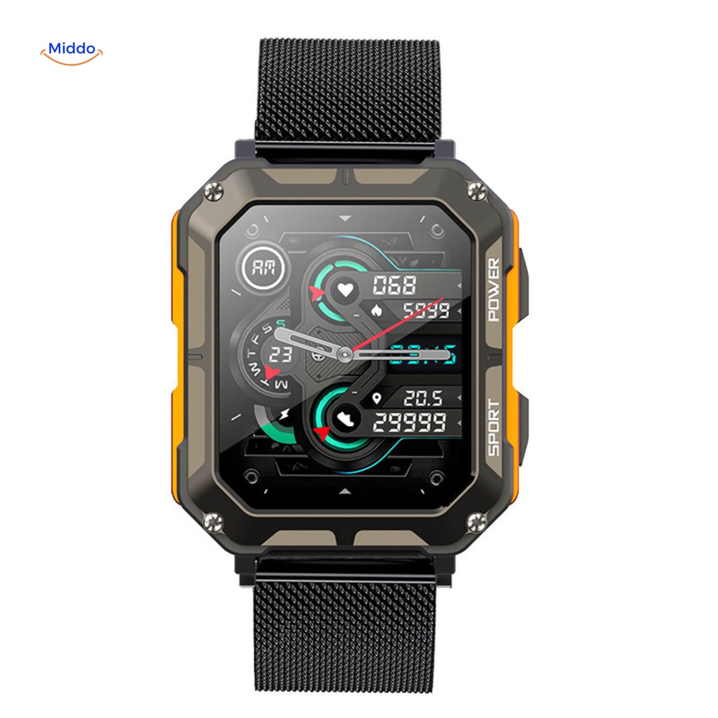Durable Smartwatch for iOS & Android - Save Over €100