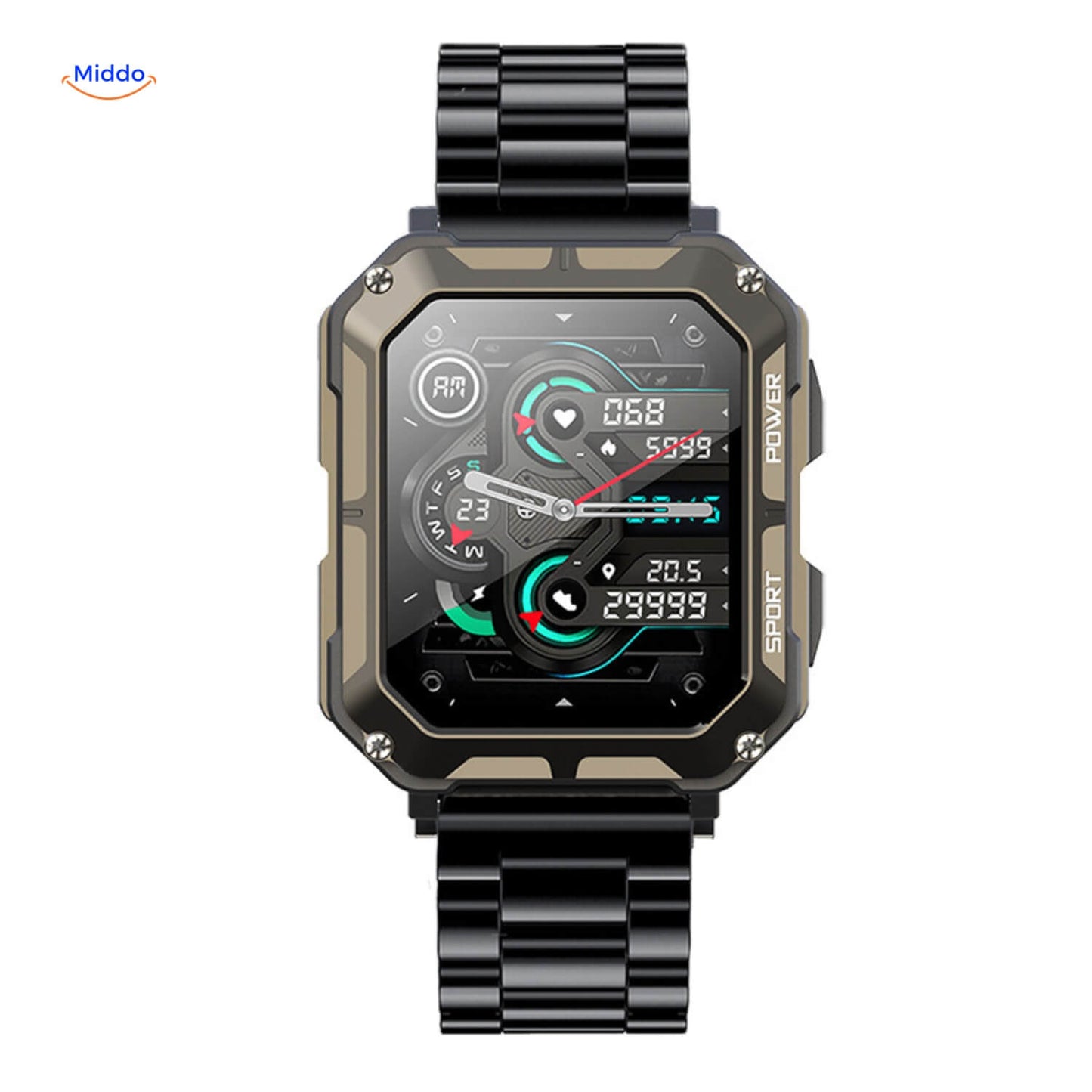 Durable Smartwatch for iOS & Android - Save Over €100