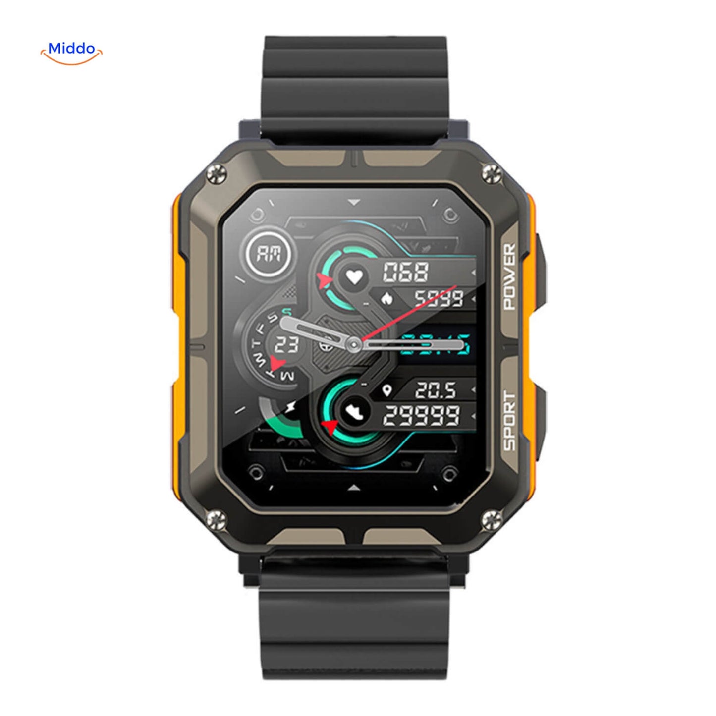 Durable Smartwatch for iOS & Android - Save Over €100