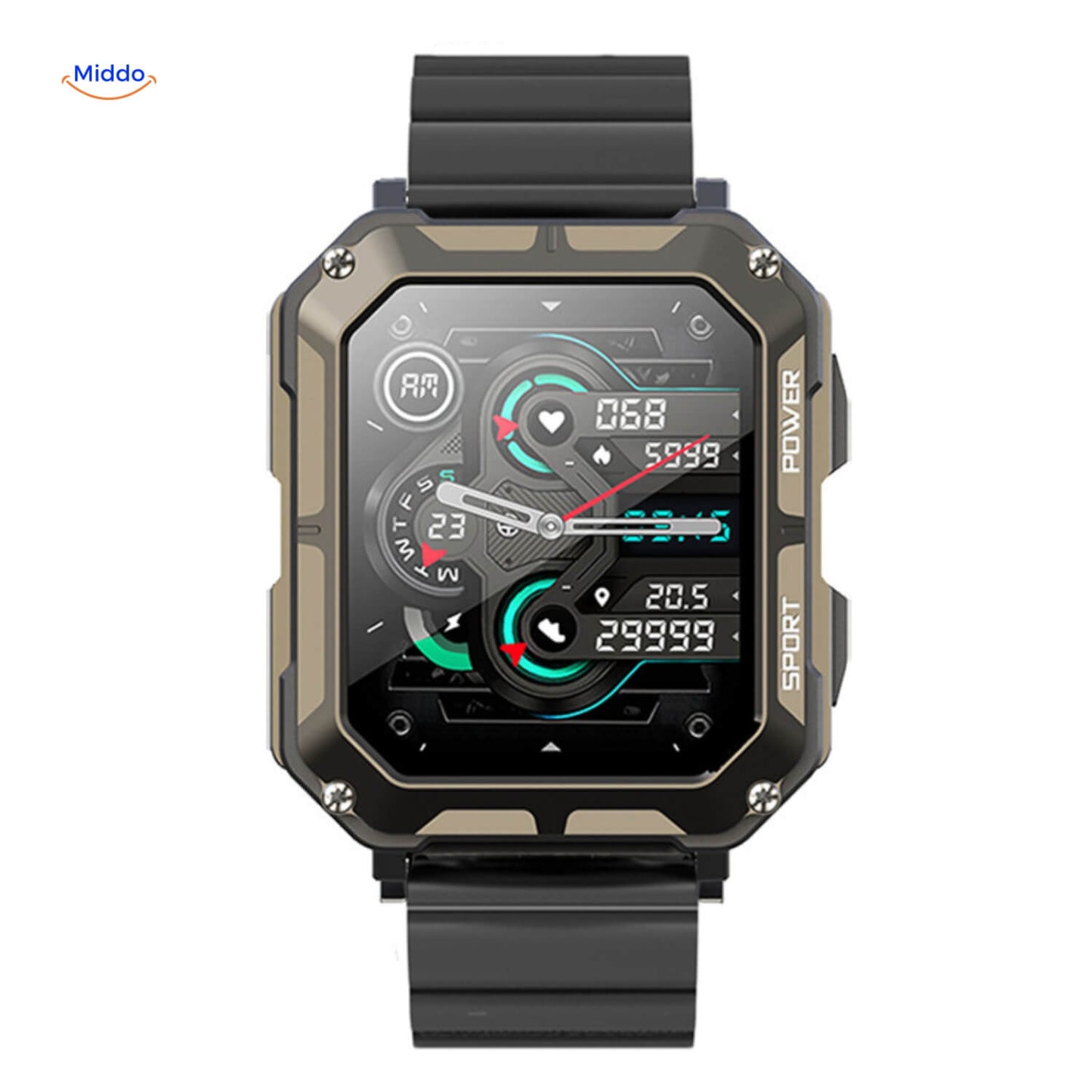 Durable Smartwatch for iOS & Android - Save Over €100