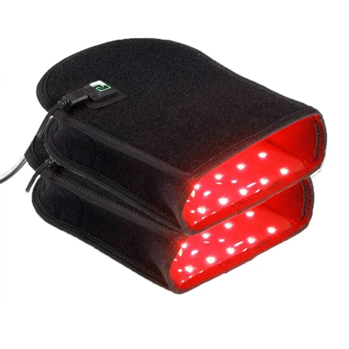 Infrared and Red LED Light Therapy Gloves for Heat Treatment