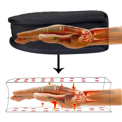 Infrared and Red LED Light Therapy Gloves for Heat Treatment