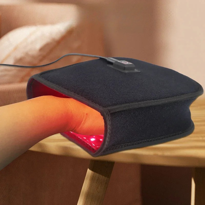 Infrared and Red LED Light Therapy Gloves for Heat Treatment