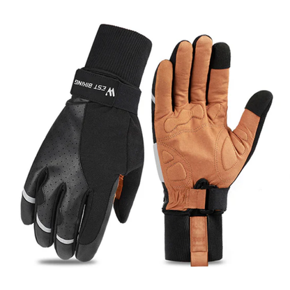 Waterproof Winter Gloves for Cycling with Heating Feature