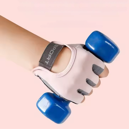 Breathable Weightlifting Gloves with Enhanced Grip for Sports