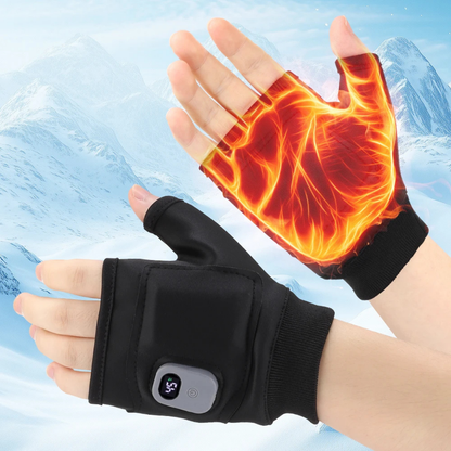 Adjustable Heat Level Electric Heated Gloves - 3 Settings