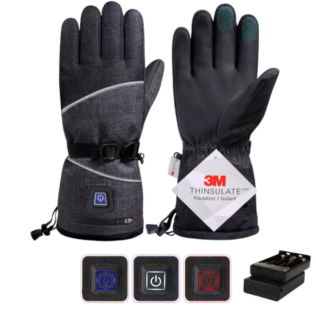 Rechargeable Heated Gloves for Adults