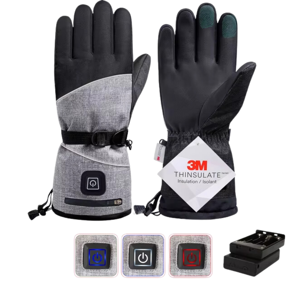 Rechargeable Heated Gloves for Adults