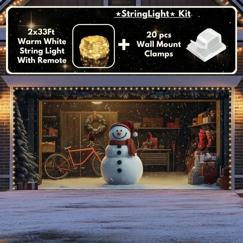 Seasonal Home Decor - Festive Snowman Winter Cover