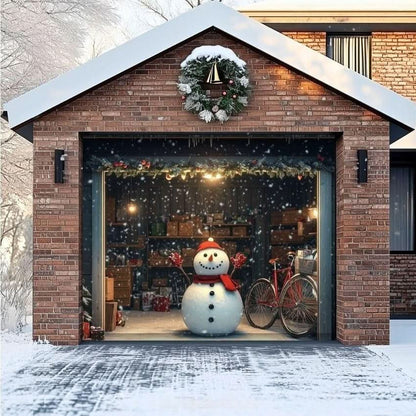 Seasonal Home Decor - Festive Snowman Winter Cover