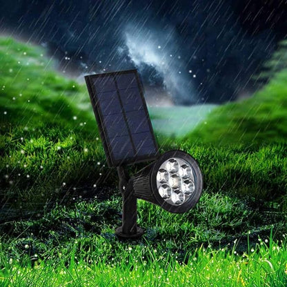 Adjustable LED Landscape Light – 9-Color Solar Garden Spotlight