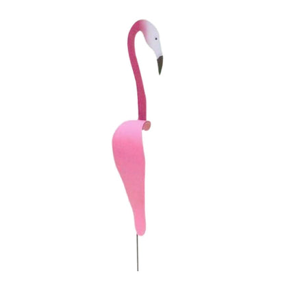 Whimsical Garden Flamingo Spinner | Decorative Wind Indicator
