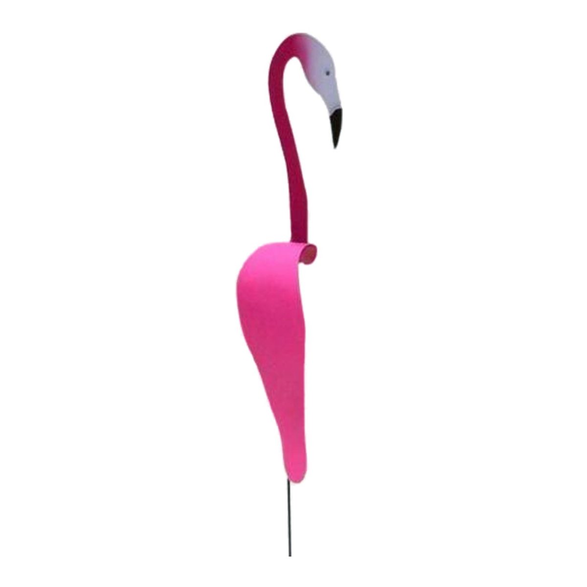 Whimsical Garden Flamingo Spinner | Decorative Wind Indicator