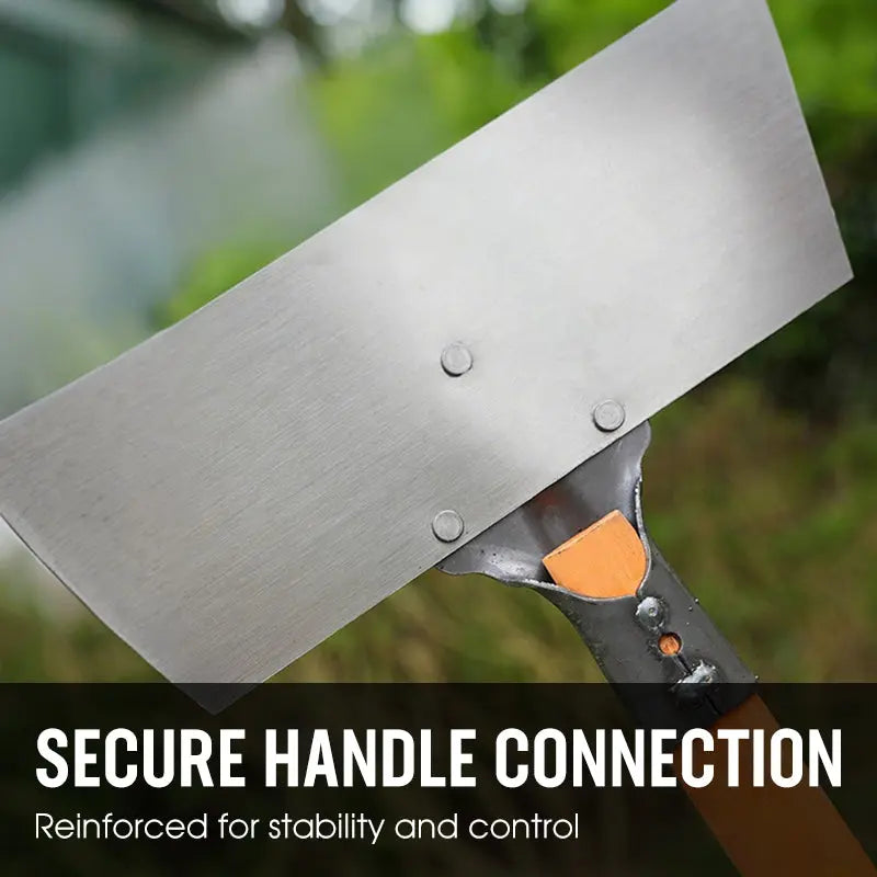 Effortless Weeding Tool | Wide Steel Blade for Quick Cleaning