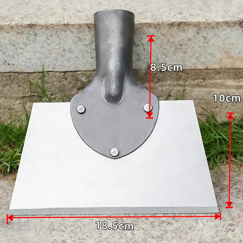Effortless Weeding Tool | Wide Steel Blade for Quick Cleaning