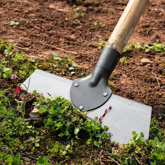 Effortless Weeding Tool | Wide Steel Blade for Quick Cleaning