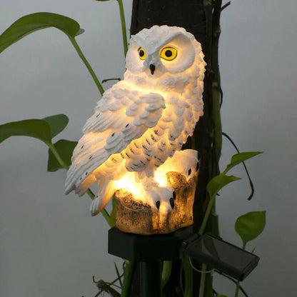 Solar Garden Owl Light | Automatic Outdoor Decoration