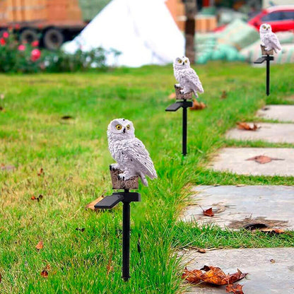 Solar Garden Owl Light | Automatic Outdoor Decoration