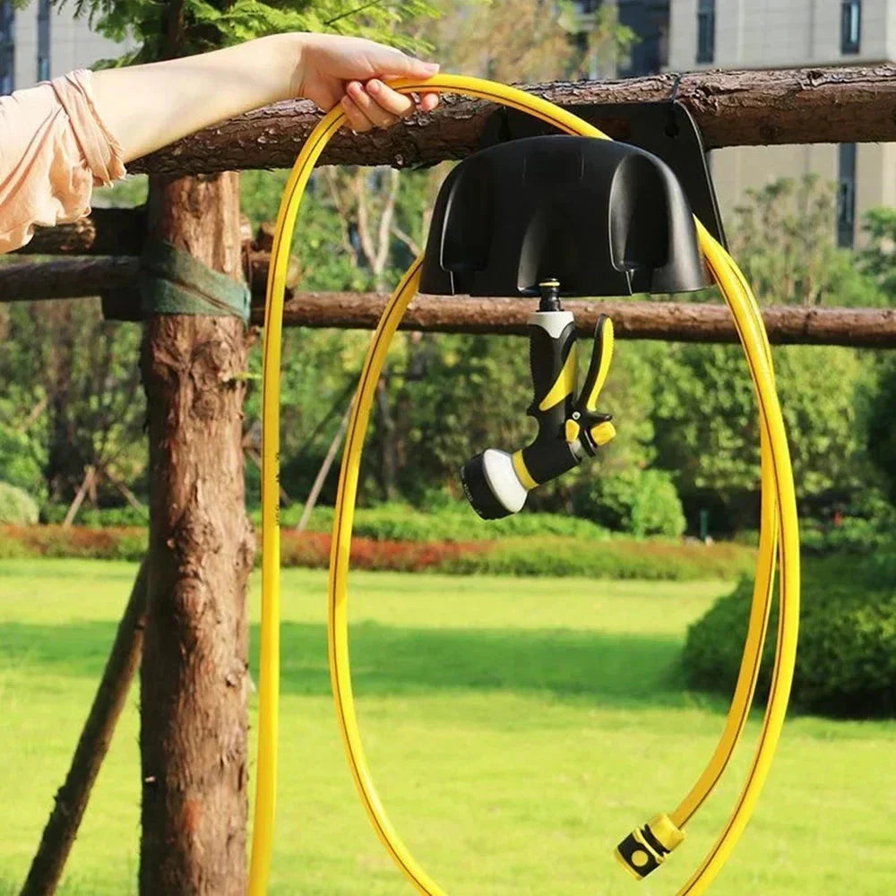 Smart Hose Holder | Weather-Resistant Design | Easy Carry Handle