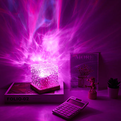 Glow Lamp with Aurora Effect