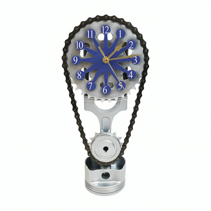 Industrial Elegance – Captivating Kinetic Timepiece