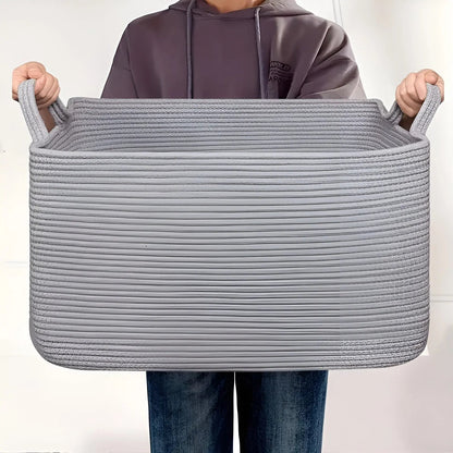 Stylish Storage Basket | Durable Woven Design | Easy Carry Handles