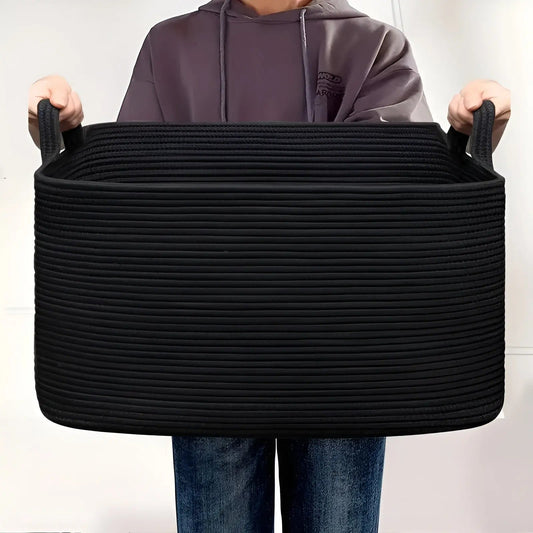 Stylish Storage Basket | Durable Woven Design | Easy Carry Handles