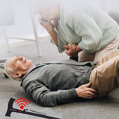 SafeStride | Fall Detection | Adjustable Height Walking Aid