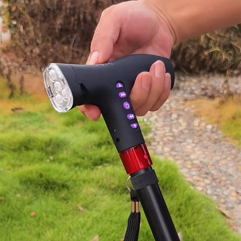 SafeStride | Fall Detection | Adjustable Height Walking Aid
