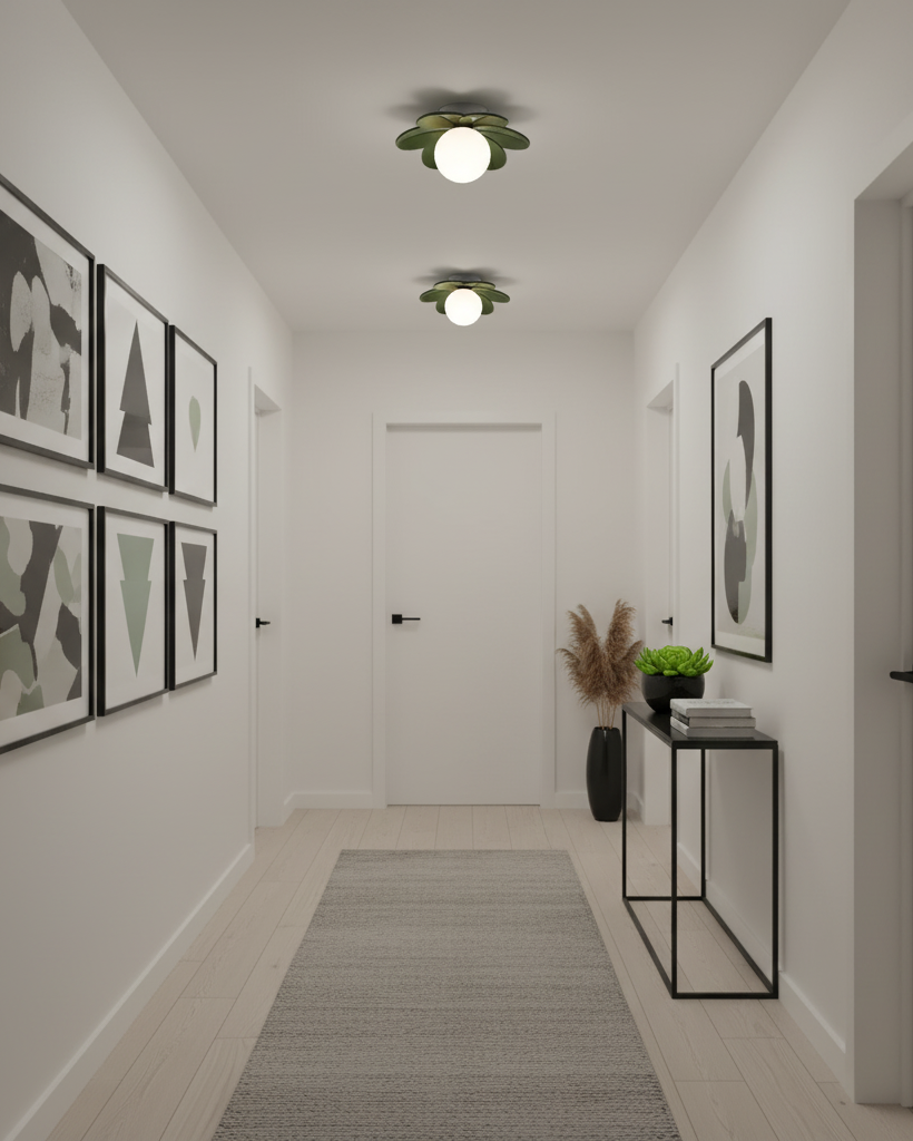 Ceiling Lights with Floral Design for Charming Ambiance