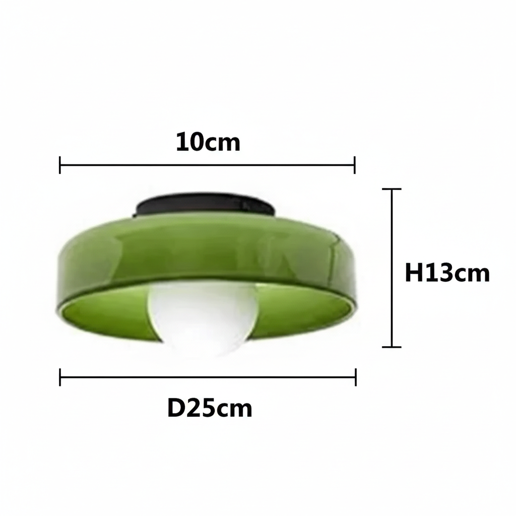 Nordic Style Glass Ceiling Light Fixture