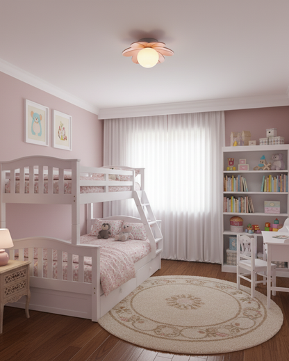 Ceiling Lights with Floral Design for Charming Ambiance