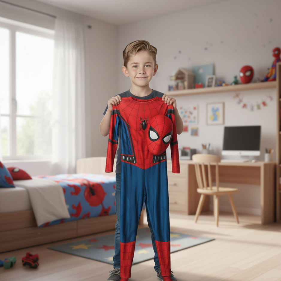 Realistic Superhero Costume for Kids and Adults - BowLift Style