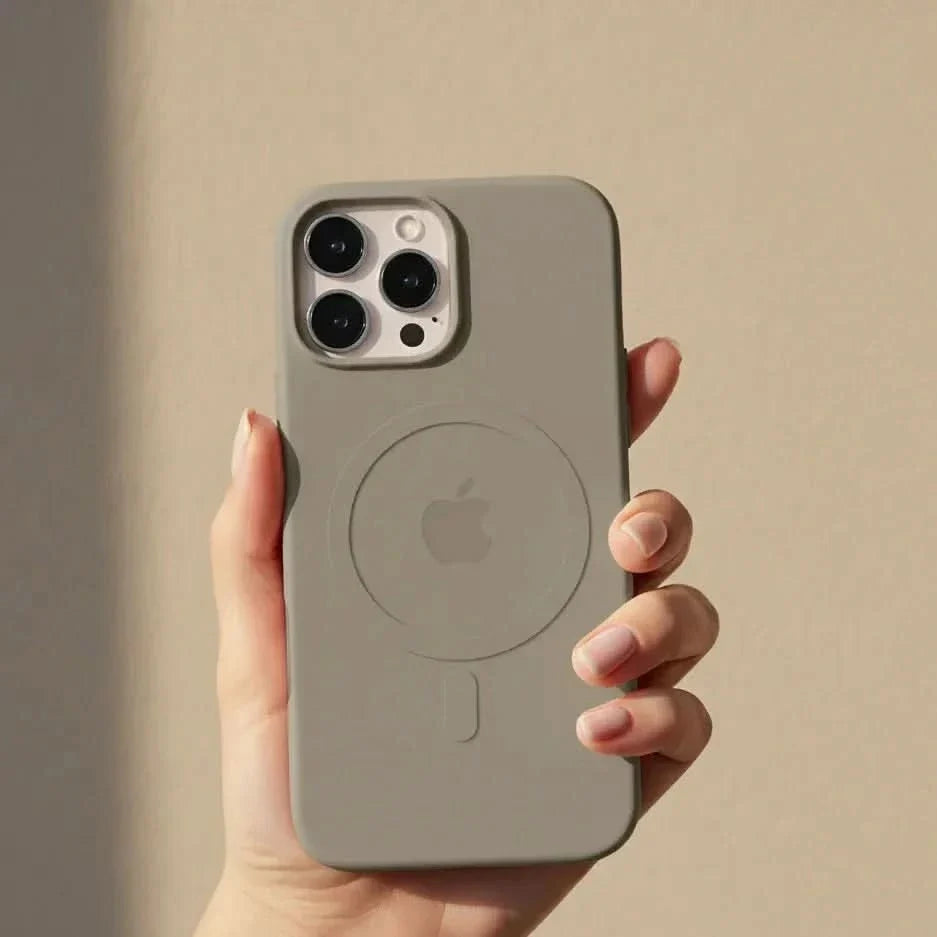 Soft Touch Shockproof Case for iPhone with MagSafe Compatibility