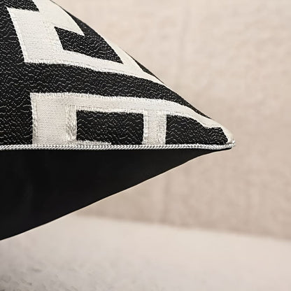 Chic Modern Geometric Throw Pillow Cover