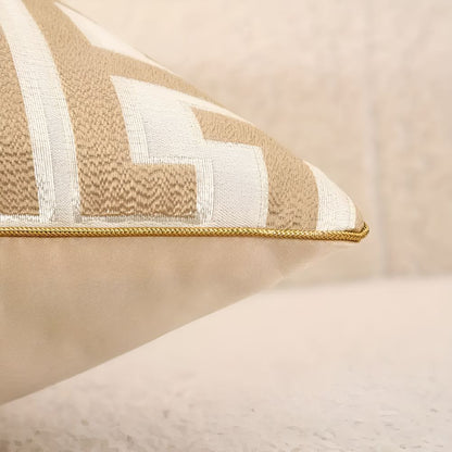 Chic Modern Geometric Throw Pillow Cover