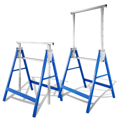 Adjustable Folding Scaffold Stands – Set of 2