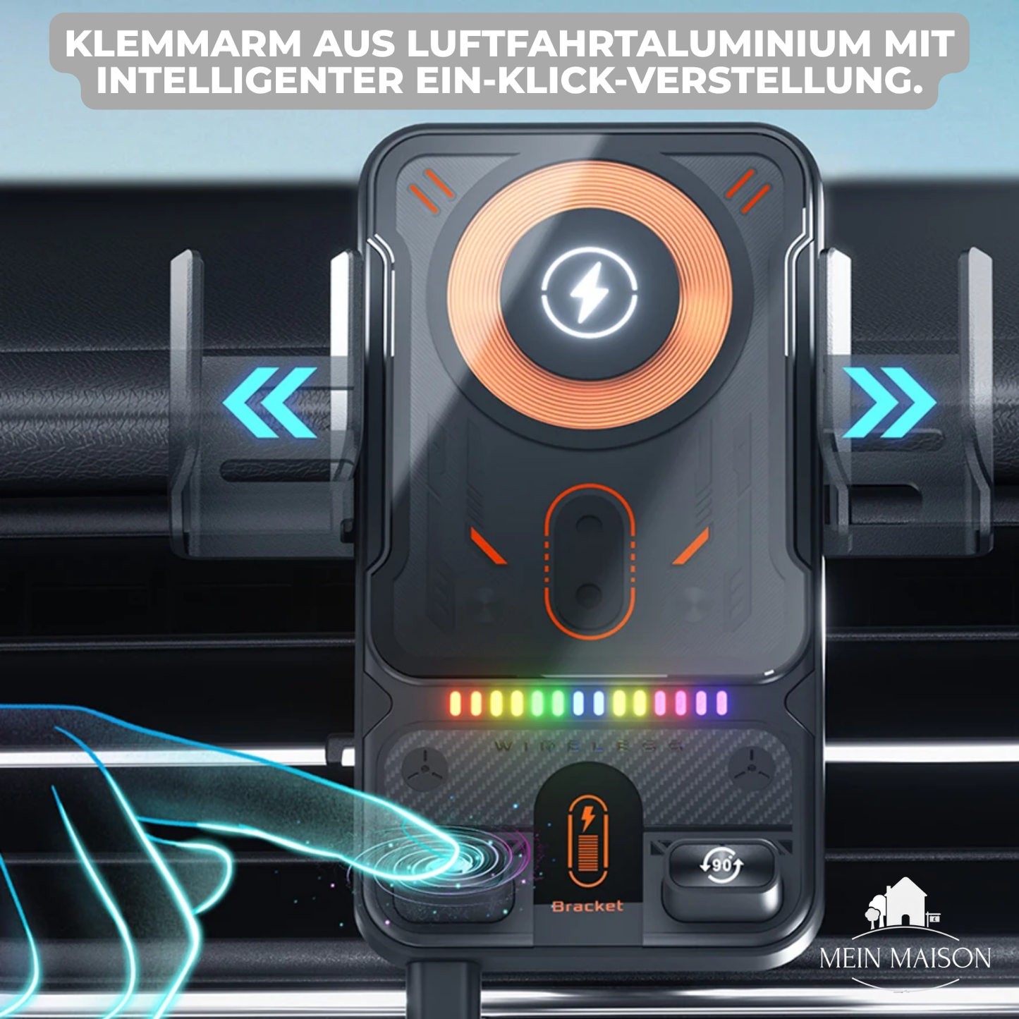 Safe Charging and Navigation While Driving - PowerDrive Pro