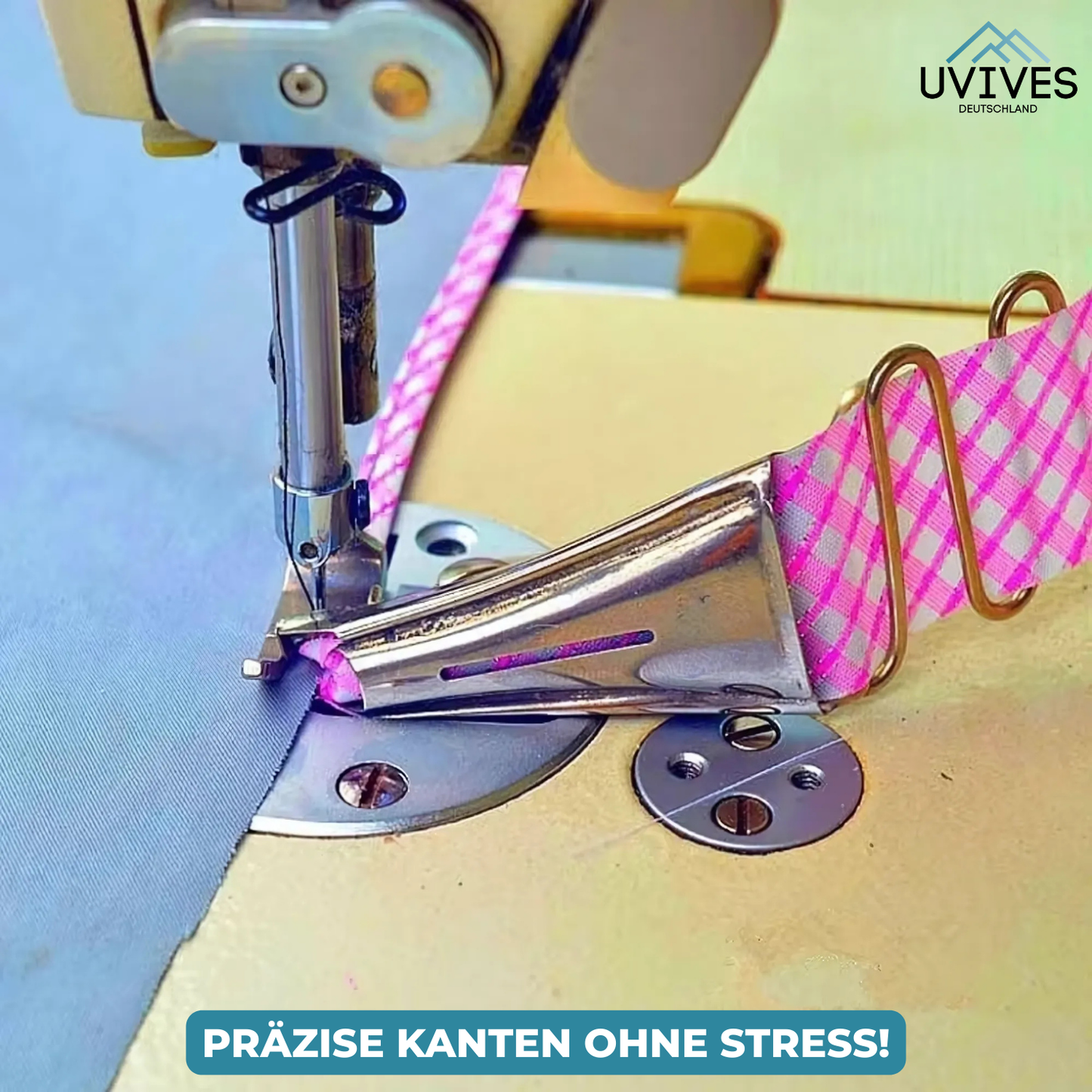 Edge Folding Tool for Sewing Machines