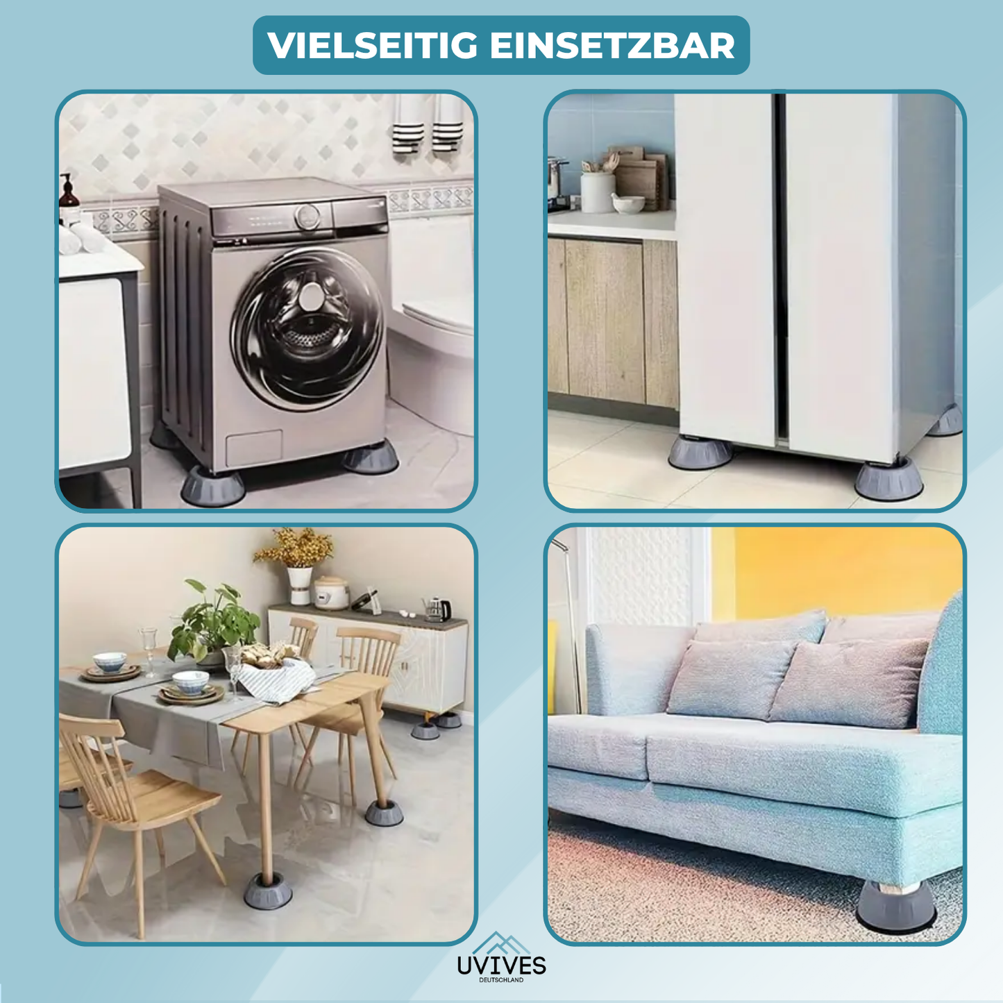 Get 2 Extra Free | VibraFix – End Noisy and Wobbly Washing Machines
