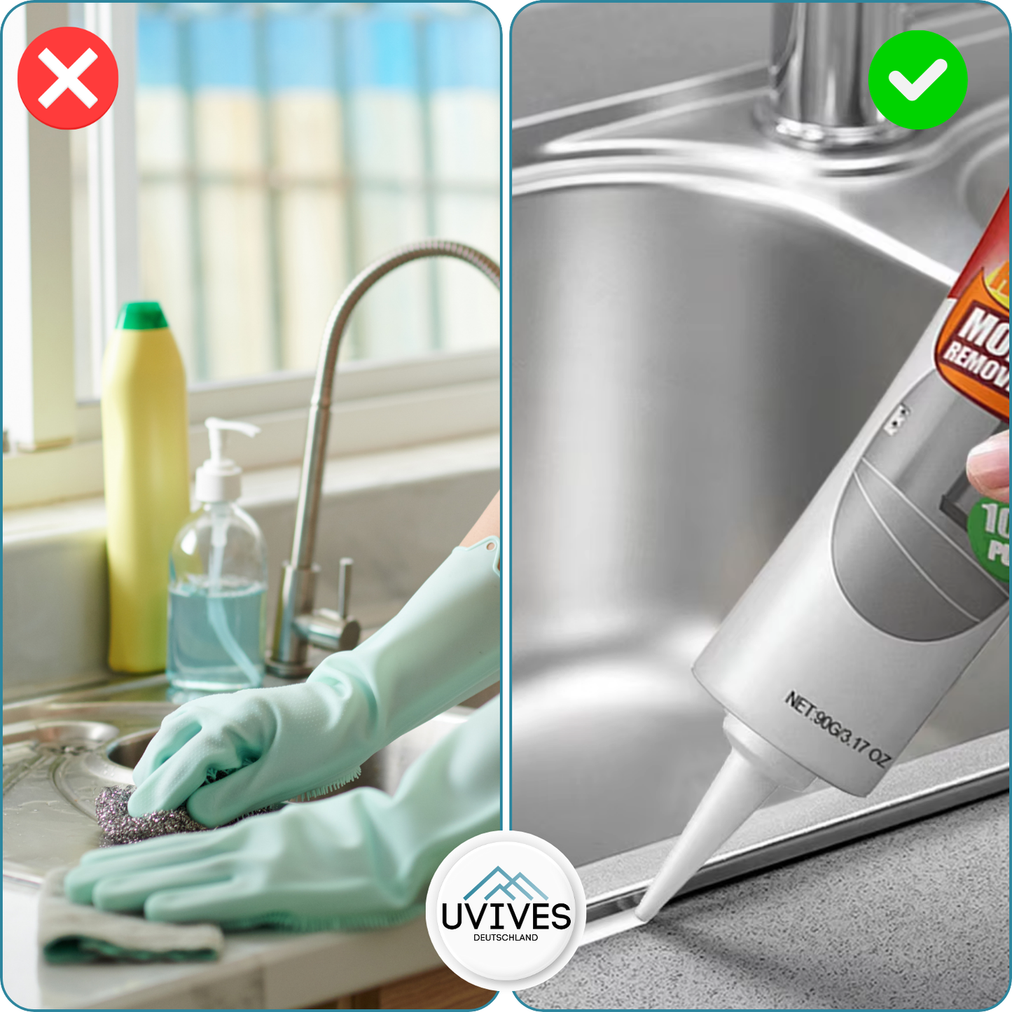 Mold Remover | Fast Acting & Powerful | Long-lasting Protection | Odor Neutralizer