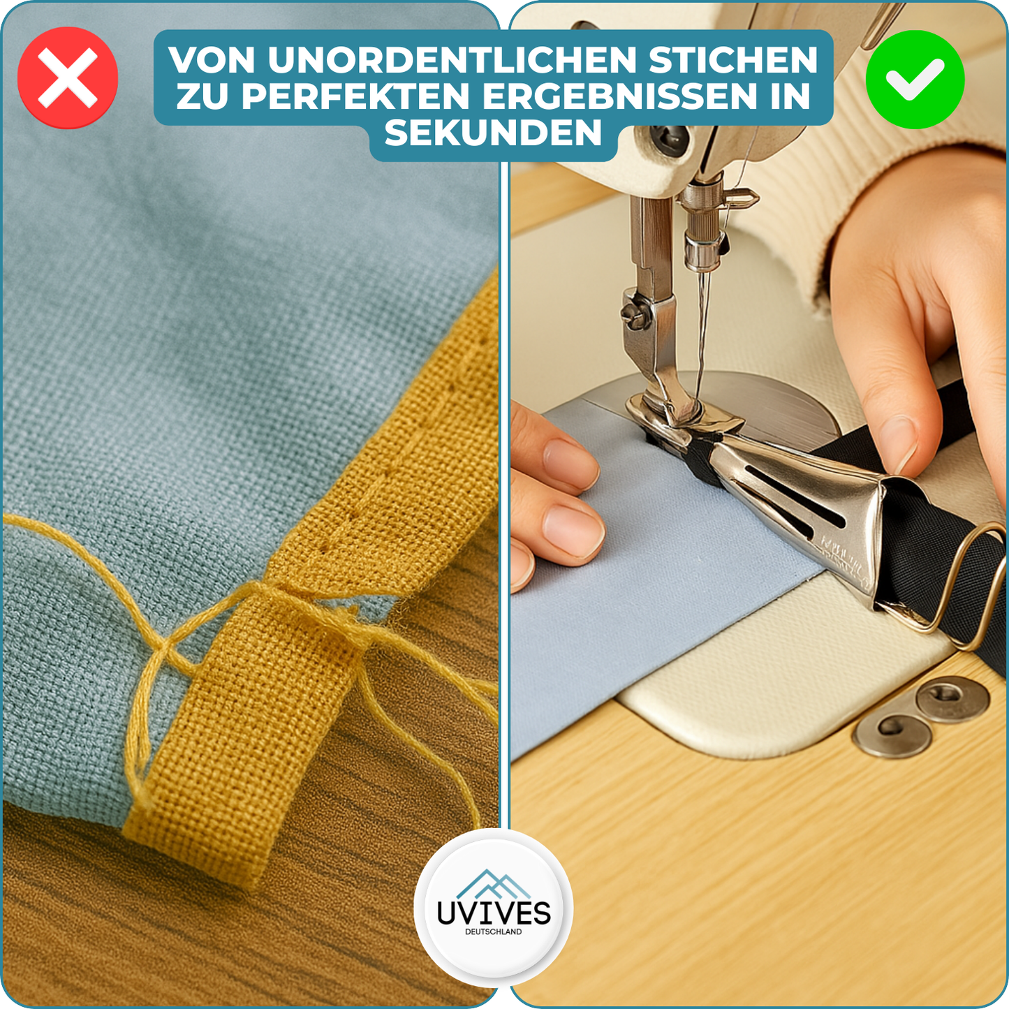 Edge Folding Tool for Sewing Machines