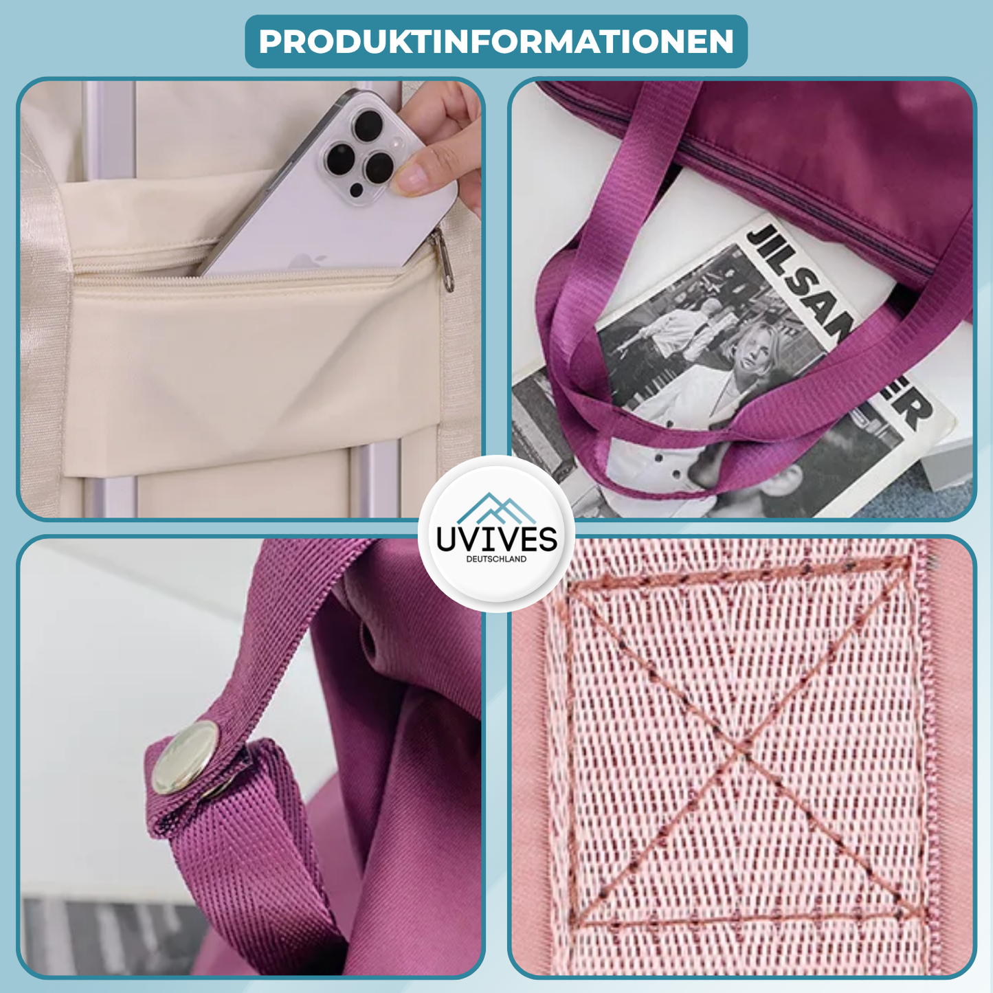 All-in-One Bag for Daily Use and Travel